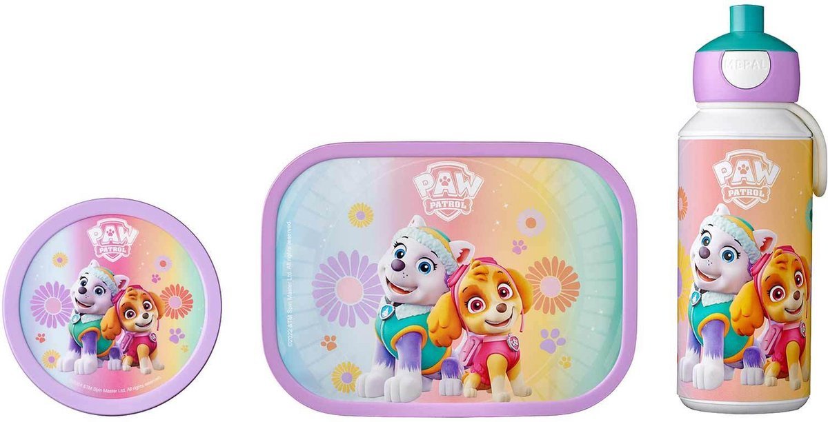 Mepal Lunchset Campus Paw Patrol Girls 3 Delig koop je bij Babywinkel