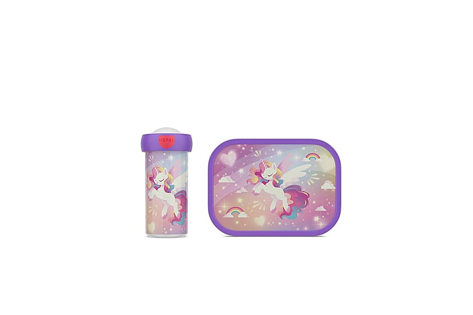 Mepal Lunchset Campus Unicorn Glow 2 Delig koop je bij Babywinkel