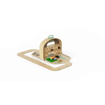 Mamatoyz Speelgoed Autogarage Carpark in Koffer koop je bij Babywinkel