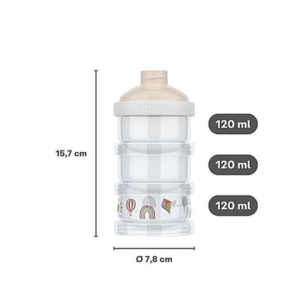 Mepal Melkpoedertoren Mio 3 Delig Fairy Green koop je bij Babywinkel