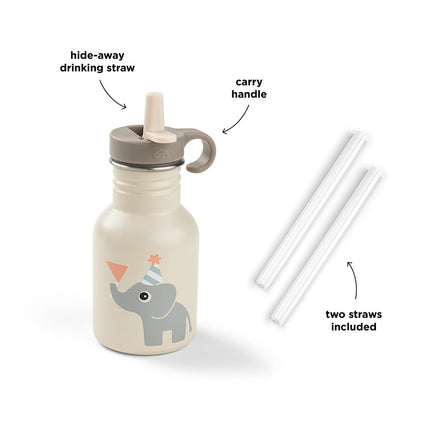 Metalen drinkfles Celebration Sand 350 ml koop je bij Babywinkel