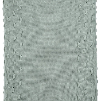 Meyco Aankleedkussenhoes Knots Stone Green koop je bij Babywinkel