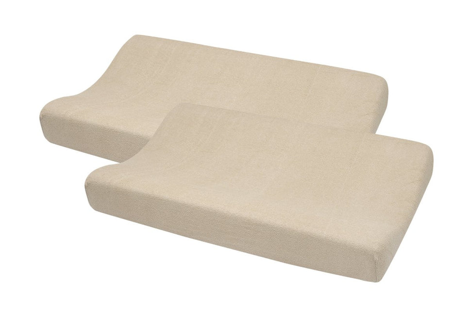 Meyco Aankleedkussenhoes Sand 2St 50X70cm koop je bij Babywinkel