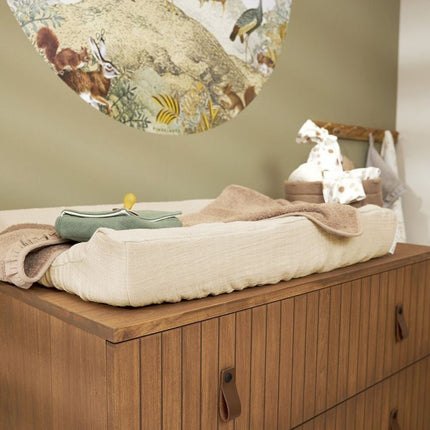 Meyco Aankleedkussenhoes Soft Sand 50x70cm koop je bij Babywinkel