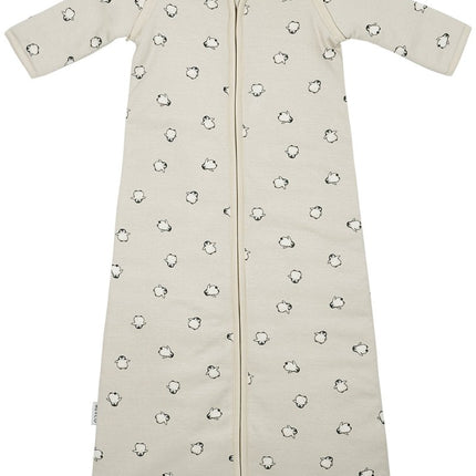 Meyco Baby Penguin Baby Slaapzak Met Afritsbare Mouwen Soft Sand koop je bij Babywinkel
