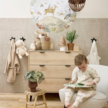 Meyco Baby Penguin Baby Winter Slaapoverall Jumper Met Vaste Mouw Soft Sand koop je bij Babywinkel