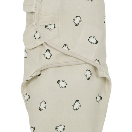 Meyco Baby Penguin Swaddleinbakerdoek Soft Sand koop je bij Babywinkel