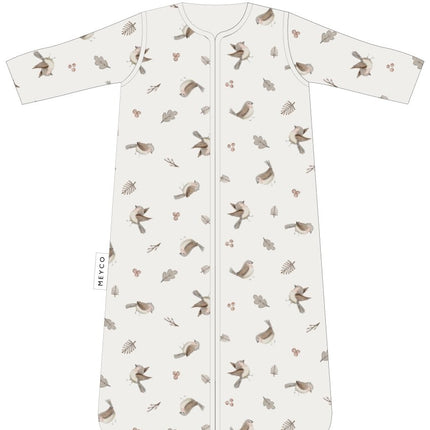 Meyco Baby Robin Baby Slaapzak Met Afritsbare Mouwen Multicolour koop je bij Babywinkel