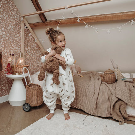 Meyco Baby Robin Baby Winter Slaapoverall Jumper Met Vaste Mouw Multicolour koop je bij Babywinkel