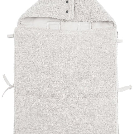 Meyco Baby Teddy Voetenzak Greige 40X82Cm koop je bij Babywinkel