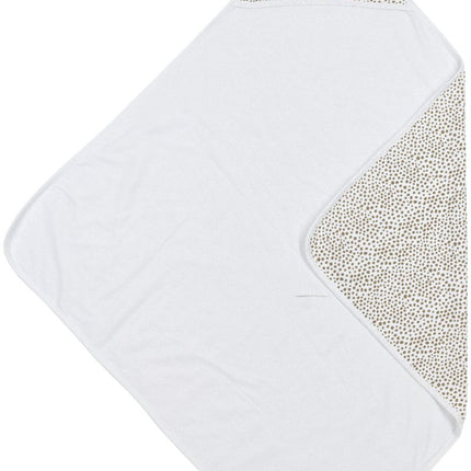 Meyco Badcape Baby 90X90cm Cheetah Taupe koop je bij Babywinkel