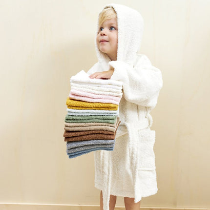 Meyco Badjas Basic Badstof Offwhite koop je bij Babywinkel