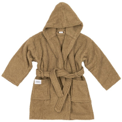 Meyco Badjas Basic Badstof Toffee koop je bij Babywinkel
