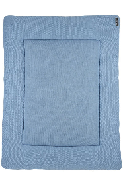 Meyco Boxkleed Mini Relief Denim Gots koop je bij Babywinkel