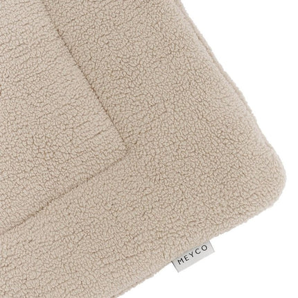 Meyco Boxkleed Teddy Sand 80X100cm koop je bij Babywinkel