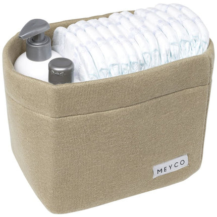 Meyco Commodemandje Medium Knit Basic Taupe koop je bij Babywinkel