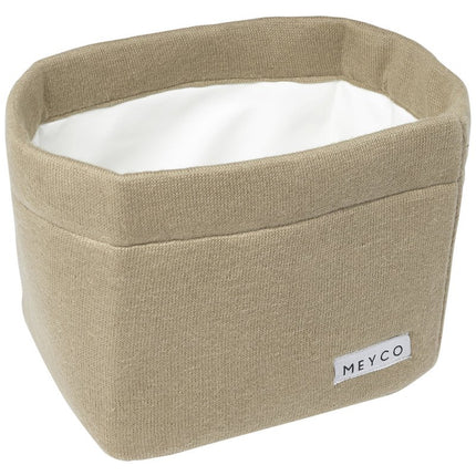 Meyco Commodemandje Medium Knit Basic Taupe koop je bij Babywinkel