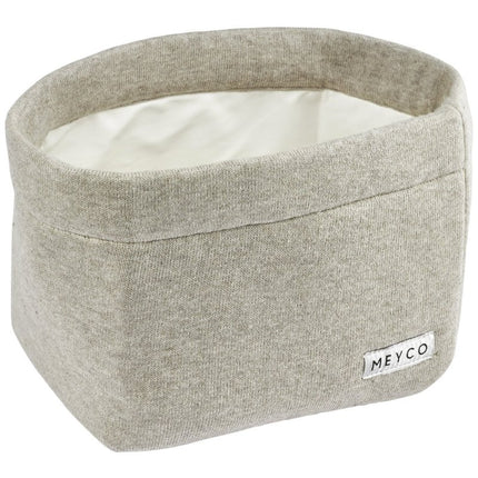 Meyco Commodemandje Small Knit Basic Sand Melange koop je bij Babywinkel
