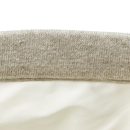 Meyco Commodemandje Small Knit Basic Sand Melange koop je bij Babywinkel