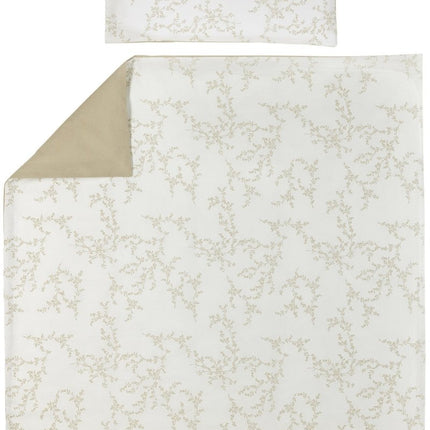 Meyco Dekbedovertrek 100X135cm Branches Sand koop je bij Babywinkel