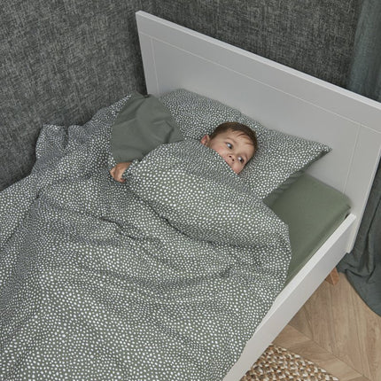 Meyco Dekbedovertrek 100X135cm Cheetah/ Forest Green koop je bij Babywinkel