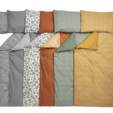 Meyco Dekbedovertrek 100X135cm Cheetah/ Forest Green koop je bij Babywinkel