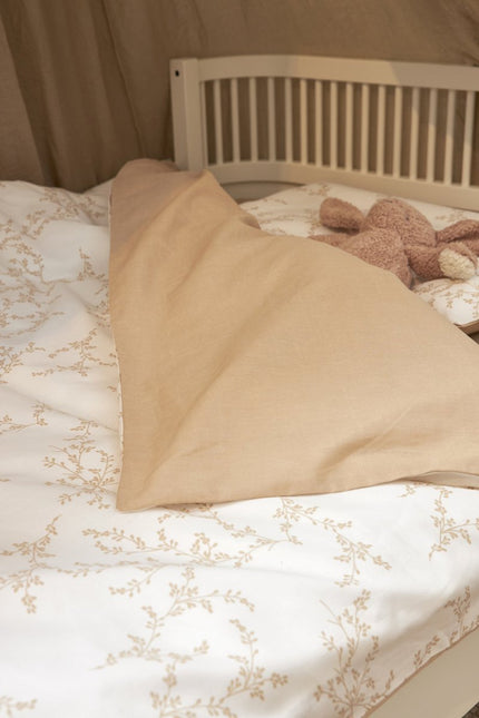 Meyco Dekbedovertrek 120X150cm Branches Sand koop je bij Babywinkel