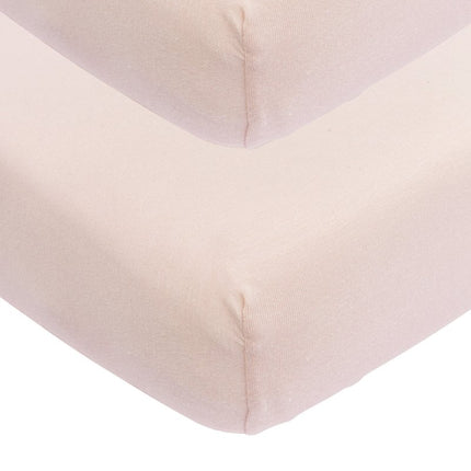 Meyco Hoeslaken Jersey 2St 40X80/90 Soft Pink koop je bij Babywinkel