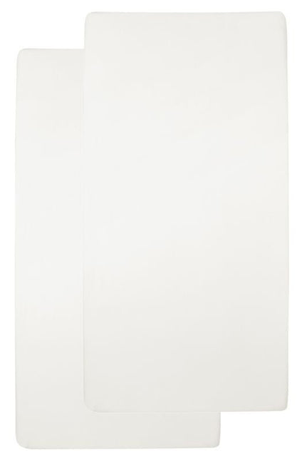 Meyco Hoeslaken Jersey 2St 70X140/150 Offwhite koop je bij Babywinkel