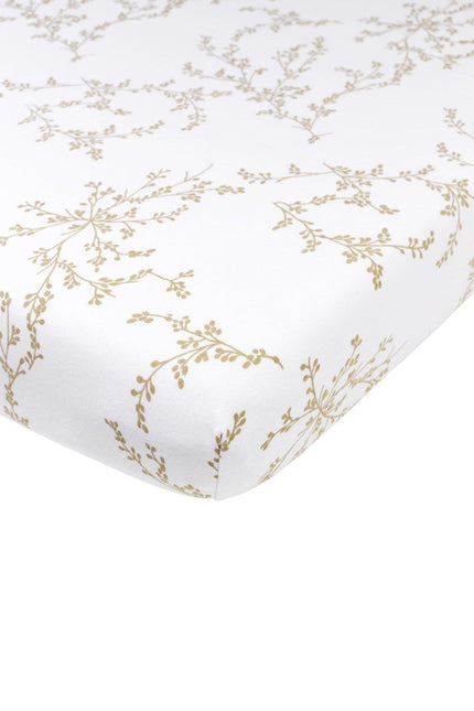 Meyco Hoeslaken Jersey 40X80/90 Branches Sand koop je bij Babywinkel