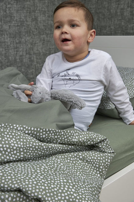 Meyco Hoeslaken Jersey 70X140/150 Forest Green koop je bij Babywinkel