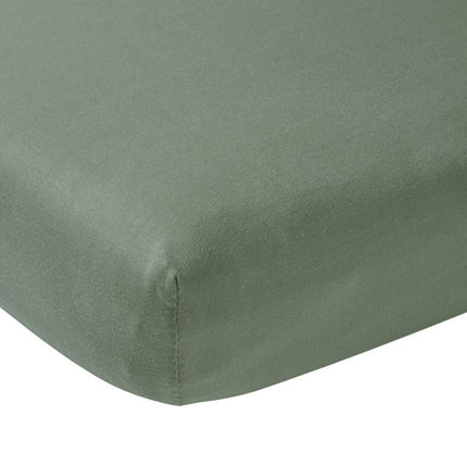 Meyco Hoeslaken Jersey 70X140/150 Forest Green koop je bij Babywinkel