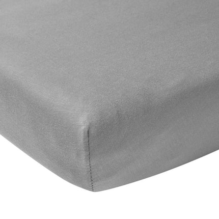 Meyco Hoeslaken Jersey 70X140/150 Grijs koop je bij Babywinkel