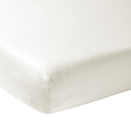 Meyco Hoeslaken Jersey 70X140/150 Offwhite koop je bij Babywinkel