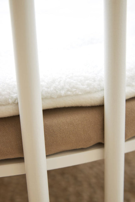 Meyco Hoeslaken Jersey Boxmatras Rond 90/95cm Taupe koop je bij Babywinkel