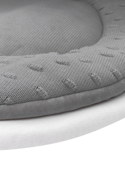 Meyco Hoeslaken Jersey Boxmatras Rond 90/95cm Wit koop je bij Babywinkel