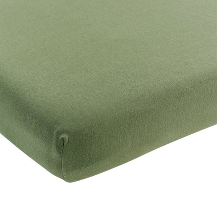 Meyco Hoeslaken Wieg Olive Green 40X80/90cm koop je bij Babywinkel