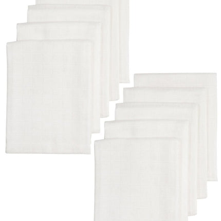 Meyco Hydrofiele Doek 10St Wit koop je bij Babywinkel