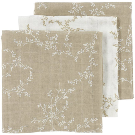 Meyco Hydrofiele Doek 3St Branches Sand koop je bij Babywinkel