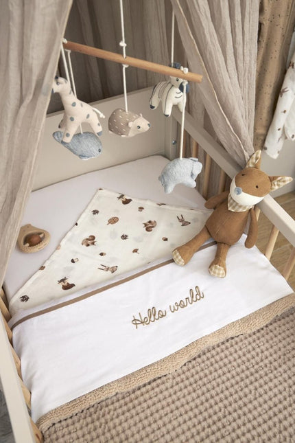 Meyco Hydrofiele Doek Animals 3 - Pack Toffee 70X70cm koop je bij Babywinkel