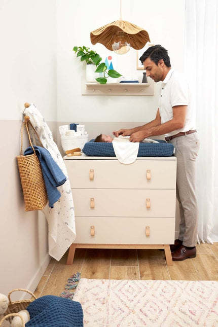 Meyco Hydrofiele Doek Baby Moon Indigo 9 - Pack koop je bij Babywinkel