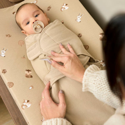 Meyco Inbakerdoek Sand 0 - 3 Maanden koop je bij Babywinkel