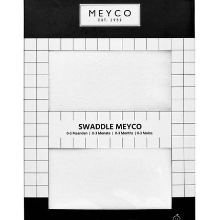 Meyco Inbakerdoek Uni Wit koop je bij Babywinkel