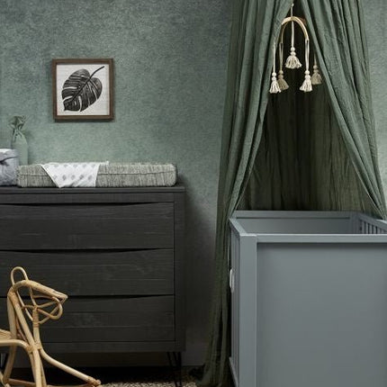 Meyco Klamboe Baby Uni Forest Green koop je bij Babywinkel