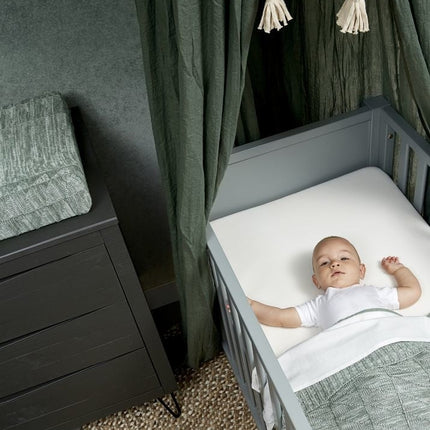 Meyco Klamboe Baby Uni Forest Green koop je bij Babywinkel