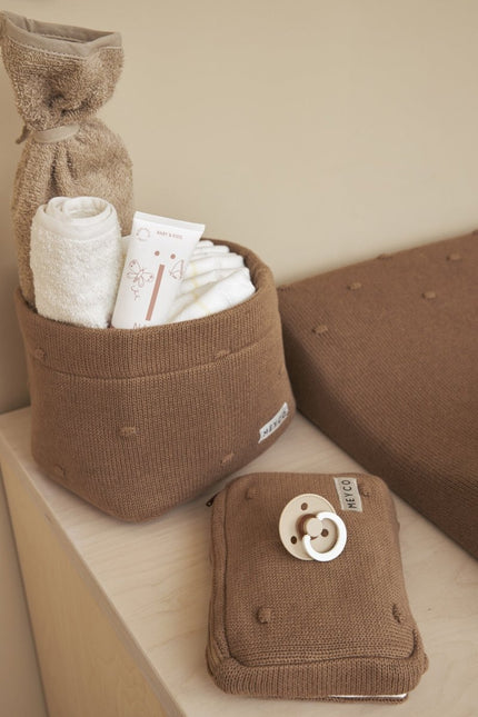 Meyco Kruikenzak 2St Basic Badstof Sand koop je bij Babywinkel