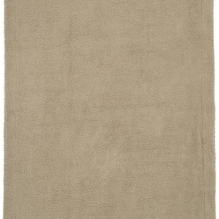 Meyco Ledikantdeken Wafel Teddy Taupe 100X150cm koop je bij Babywinkel