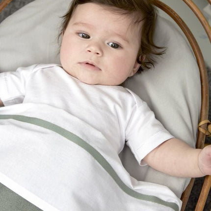 Meyco Ledikantlaken Bies Forest Green koop je bij Babywinkel