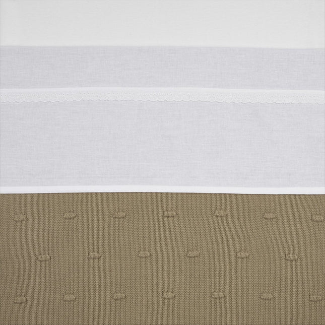 Meyco Ledikantlaken Lace White koop je bij Babywinkel