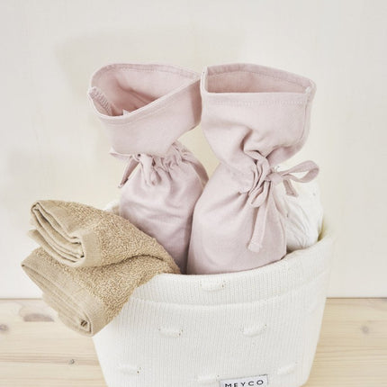 Meyco Monddoekje 6St Basic Badstof Offwhite/Sand/Toffee koop je bij Babywinkel